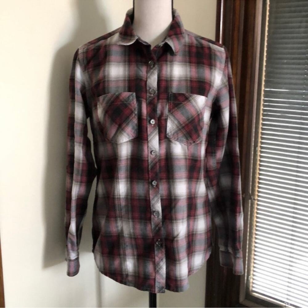 Adam Levine | Plaid Button Down Size S